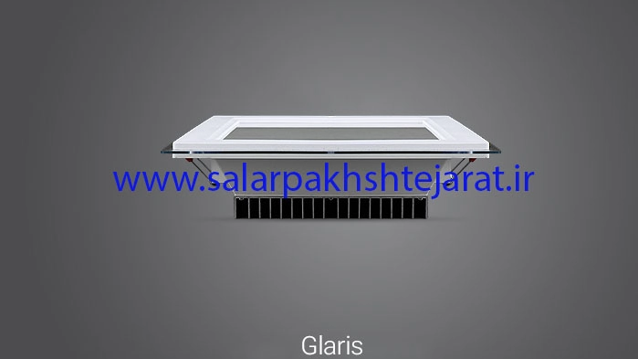 هالوژن30وات پارس شعاع توس مدل گلاریس مربعی 220*220