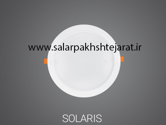 چراغ پنلی SMDتوکار 30وات پارس شعاع توس مدل سولاریس دایره ای