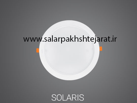 چراغ پنلی SMDتوکار 30وات پارس شعاع توس مدل سولاریس دایره ای