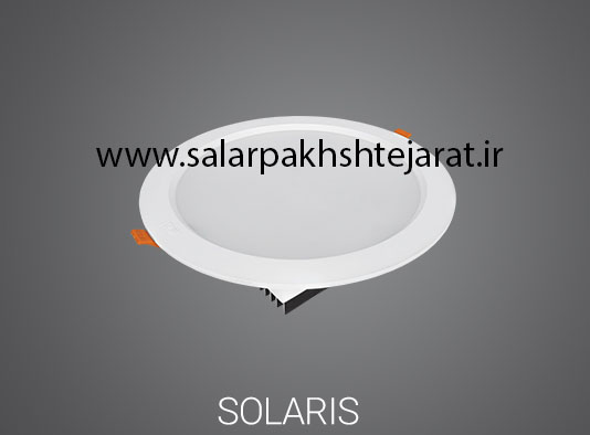 چراغ پنلی SMDتوکار 30وات پارس شعاع توس مدل سولاریس دایره ای