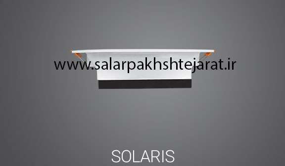 چراغ پنلی SMDتوکار 30وات پارس شعاع توس مدل سولاریس دایره ای