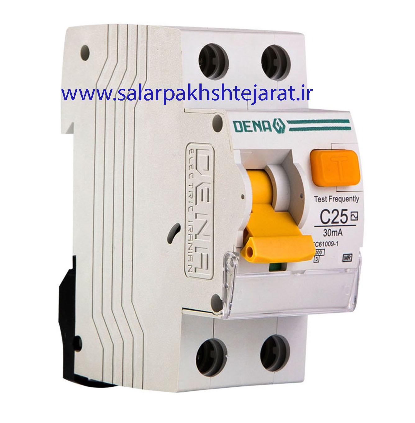 کلید محافظ جان 25 آمپر تک فاز (تک پل) دنا الکتریک